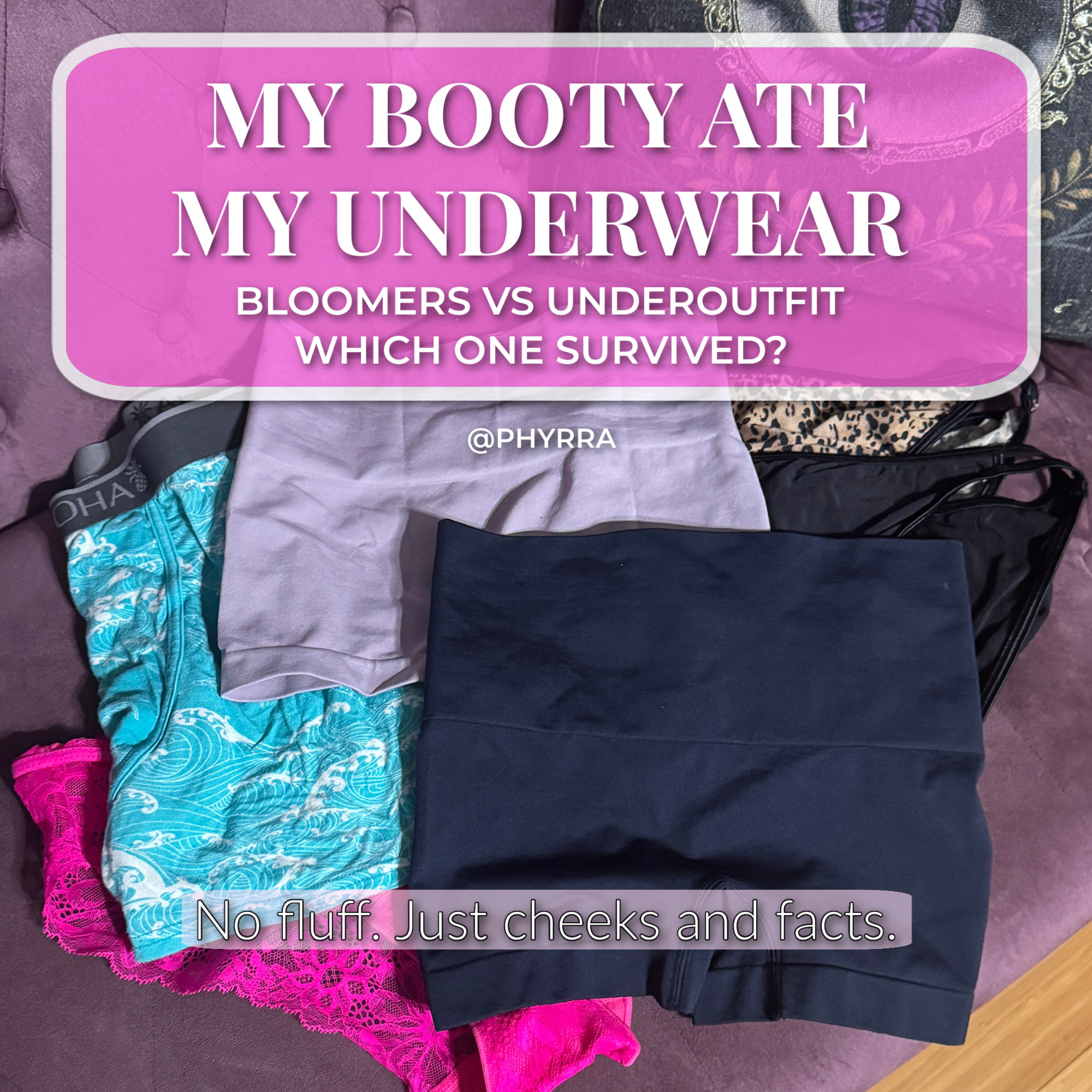 A Story of Two Panties: Bloomers and Underoutfit A Story of Two Panties: Bloomers and Underoutfit