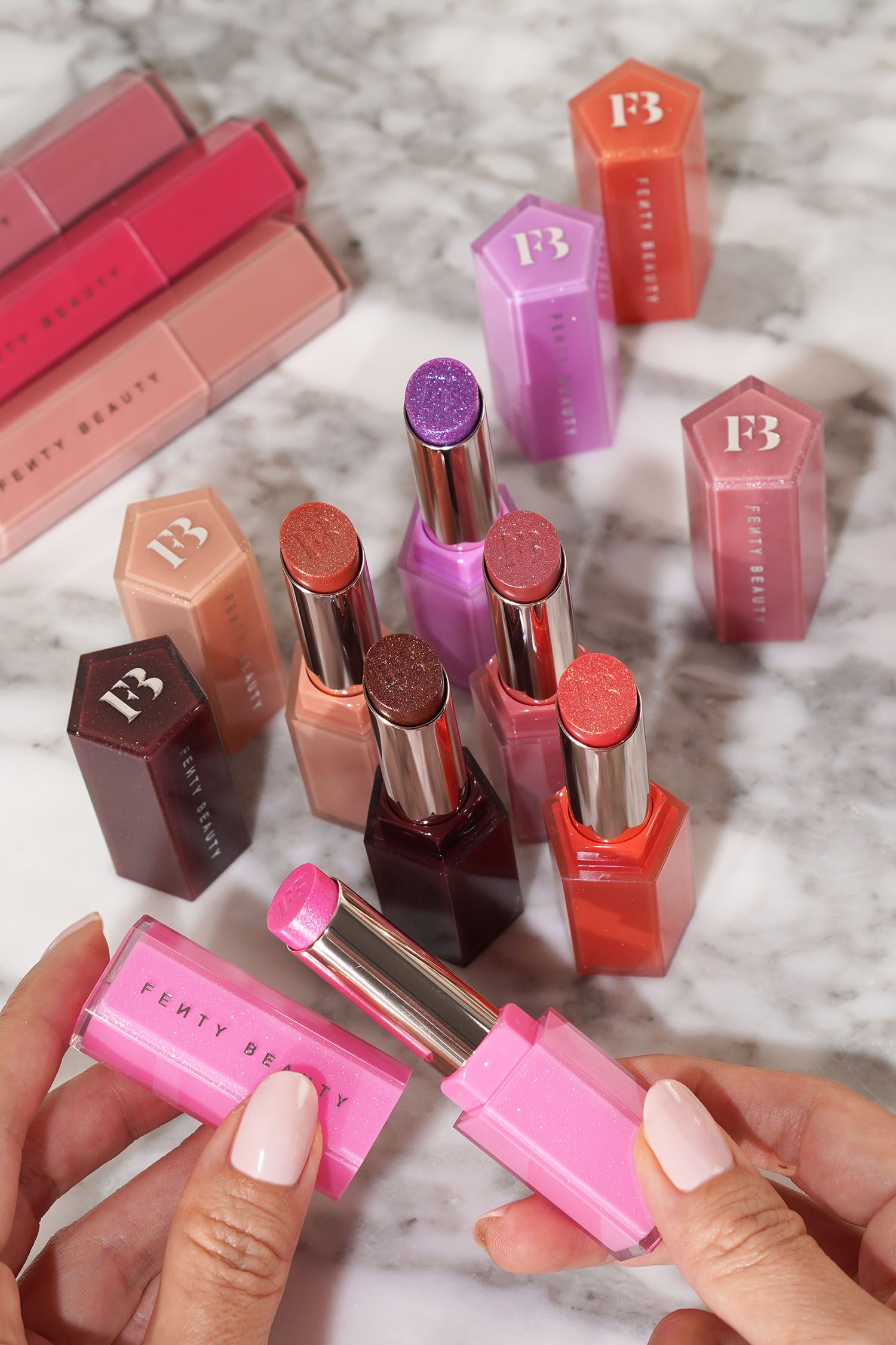 Fenty Gloss Bomb Stix Excessive-Shimmer Gloss Sticks Fenty Gloss Bomb Stix Excessive-Shimmer Gloss Sticks