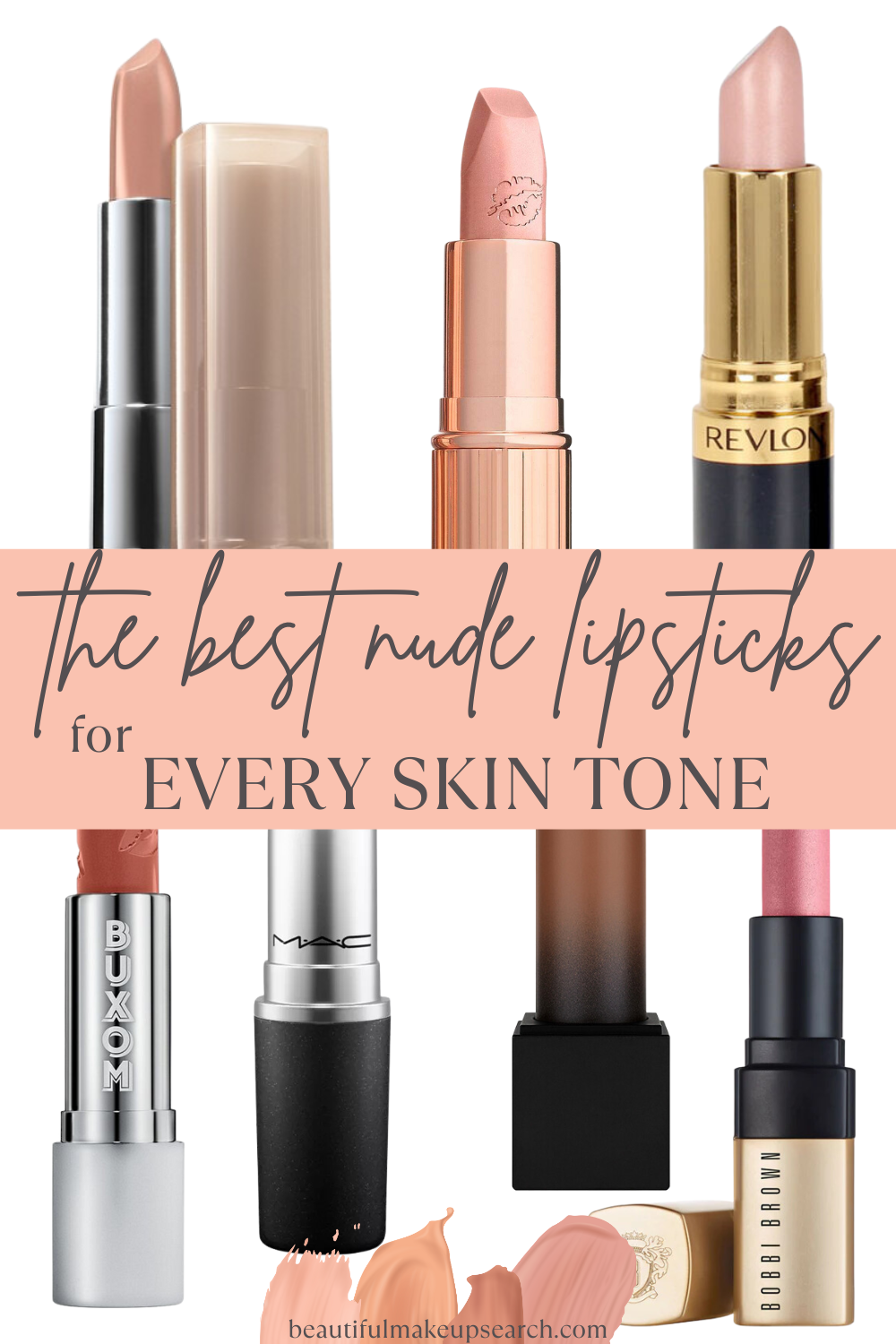 The Greatest Nude Lipstick Shades for Each Pores and skin Tone The Greatest Nude Lipstick Shades for Each Pores and skin Tone