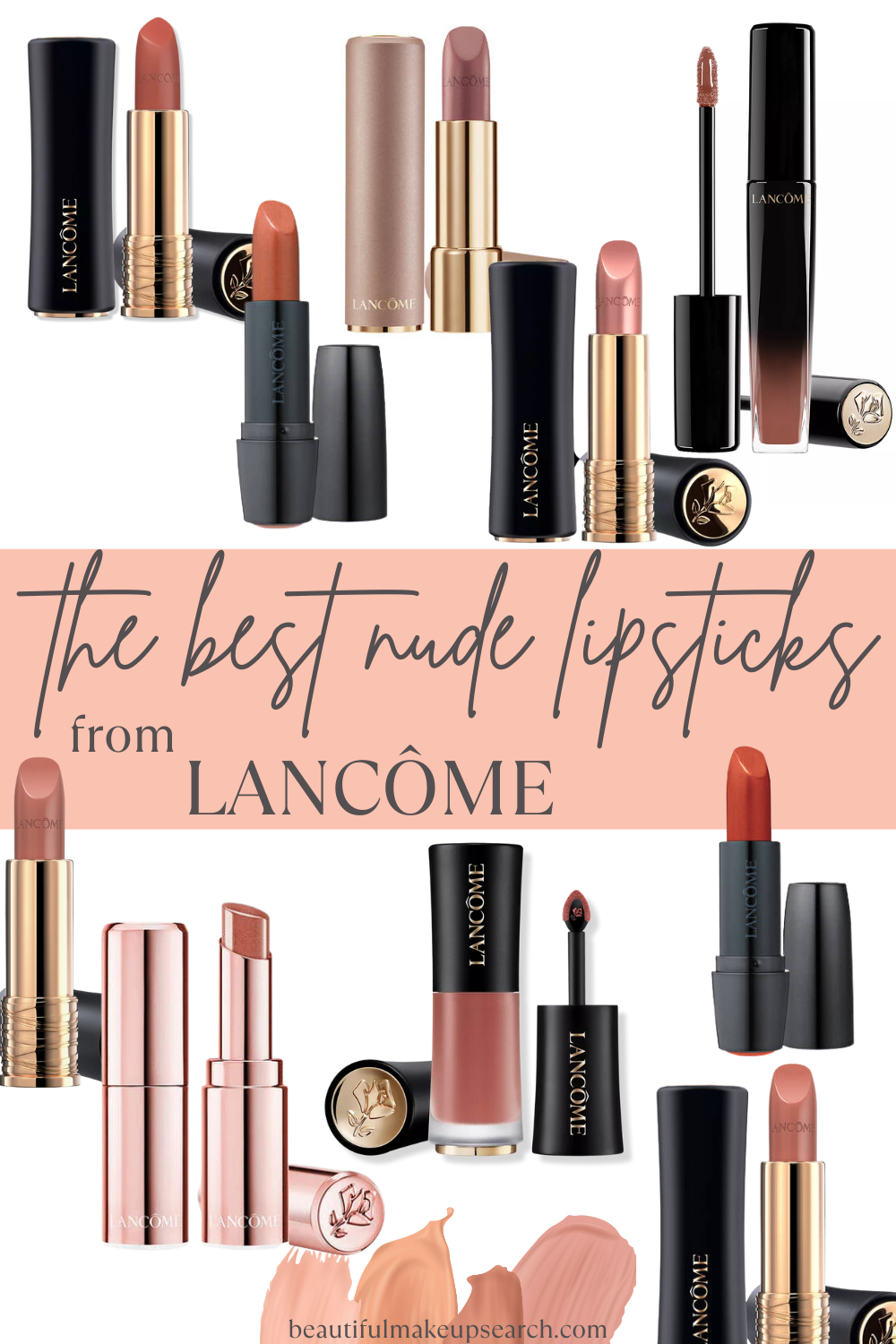 Prime 10 Nude Lipsticks from Lancôme Prime 10 Nude Lipsticks from Lancôme