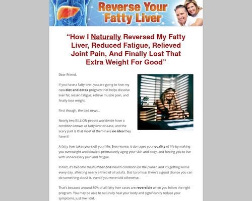 Reverse Your Fatty Liver 100% Naturally Reverse Your Fatty Liver 100% Naturally
