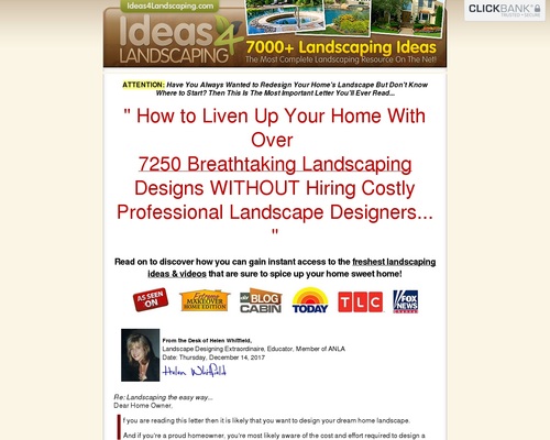New Updates! 7250 Landscaping Concepts – .77 Per Sale + 75% Comms New Updates! 7250 Landscaping Concepts – .77 Per Sale + 75% Comms