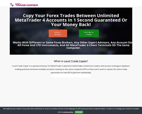Native Commerce Copier for MetaTrader 4 Native Commerce Copier for MetaTrader 4