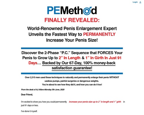 Penis Enlargement Train Program Penis Enlargement Train Program