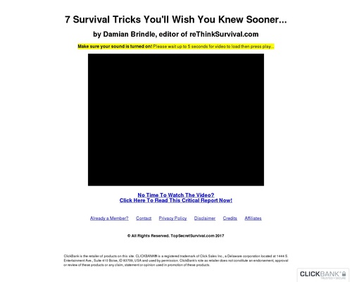 5 Minute Survival Blueprint 5 Minute Survival Blueprint