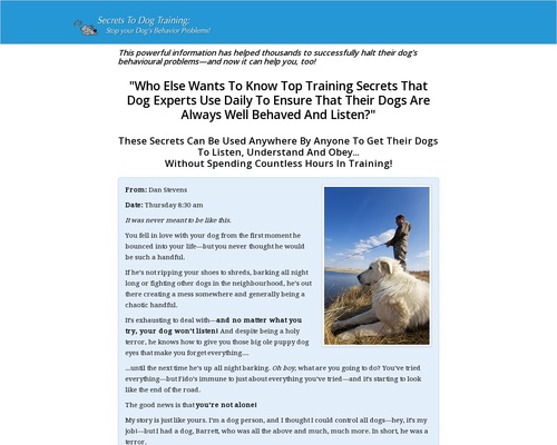 Secrets and techniques to Canine Coaching: Cease Your Canine’s Habits Issues! Secrets and techniques to Canine Coaching: Cease Your Canine’s Habits Issues!