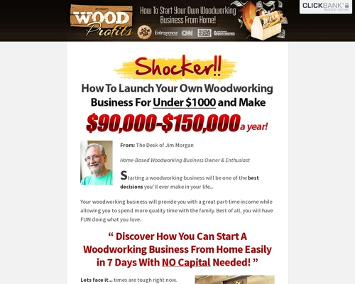 WoodProfits – Per Sale – New Copy Doubles Conversions! WoodProfits – Per Sale – New Copy Doubles Conversions!